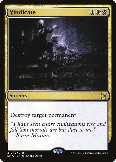 Vindicate - Eternal Masters - 210