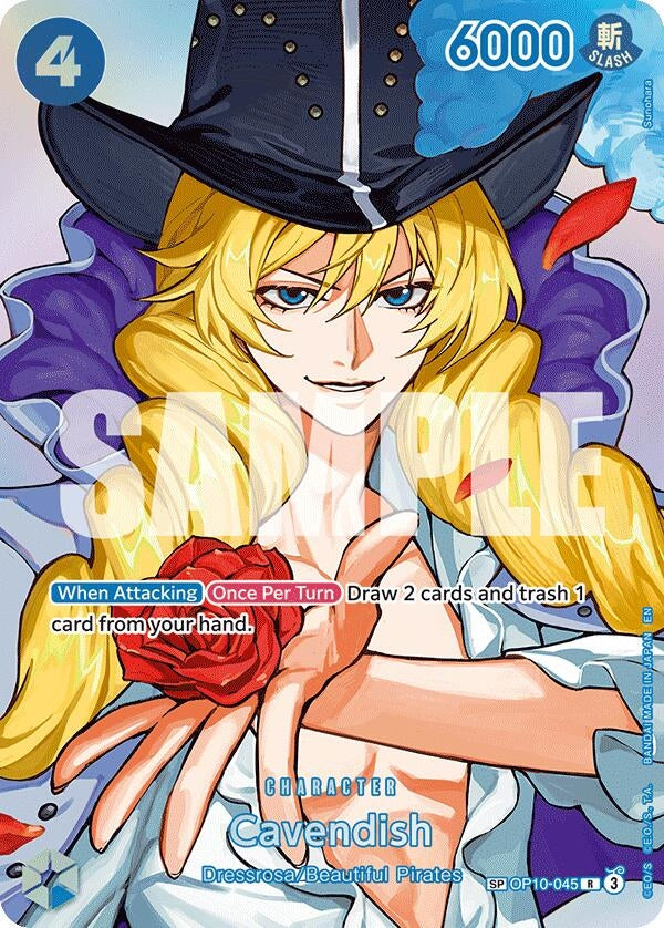 Image for Cavendish (SP) (OP10-045) (OP16) - One Piece Card Game