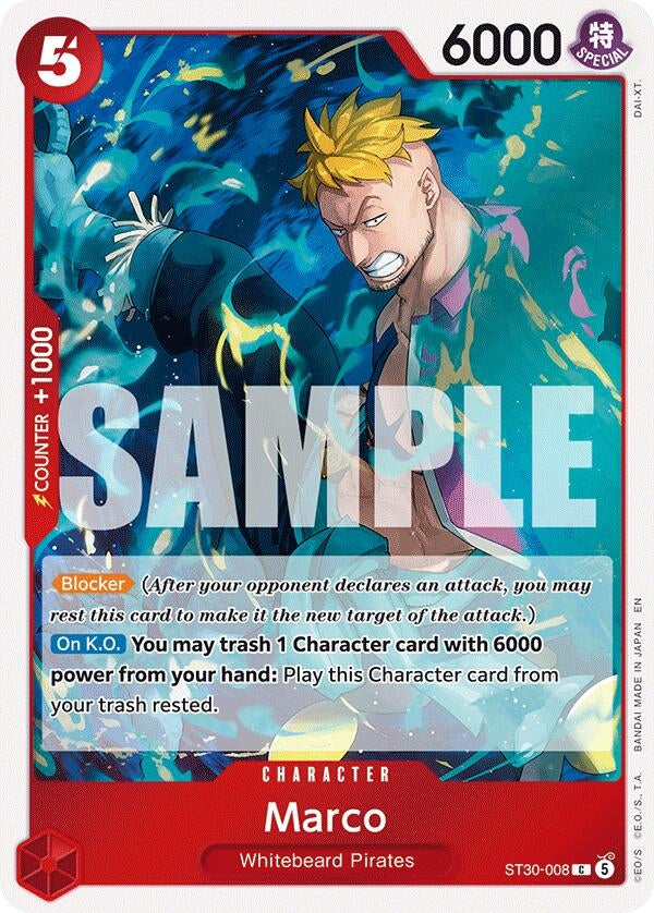 Image for Marco (ST30-008) (ST-30) - One Piece Card Game