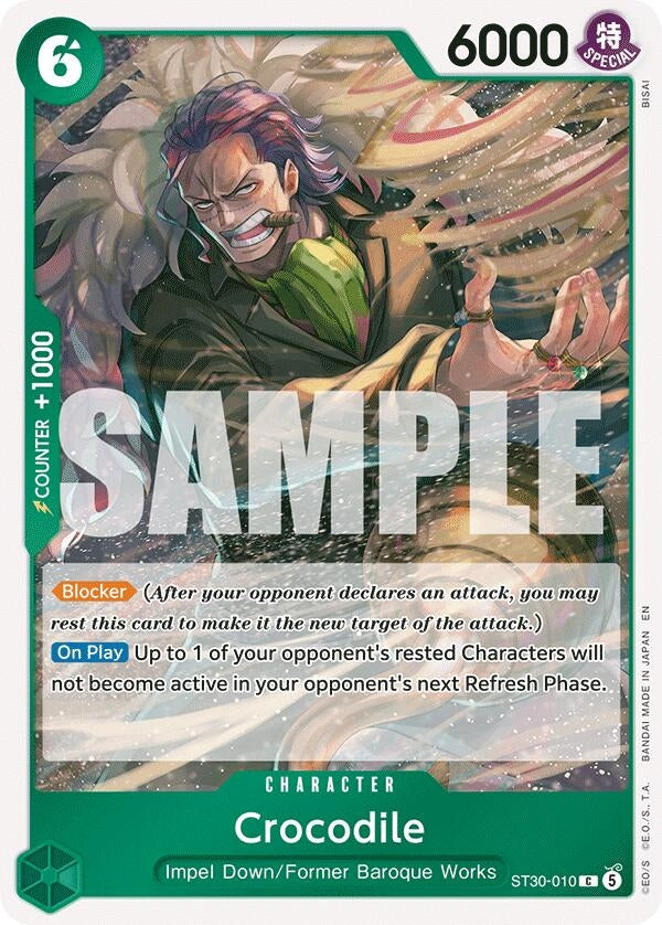 Image for Crocodile (ST30-010) (ST-30) - One Piece Card Game