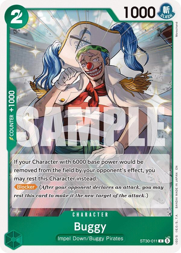 Image for Buggy (ST30-011) (ST-30) - One Piece Card Game