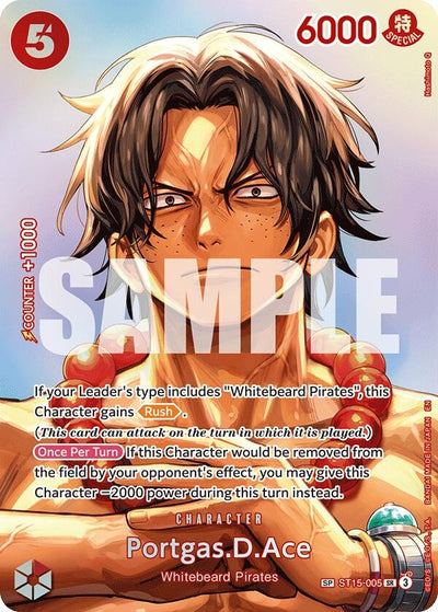 Portgas.D.Ace (SP) (ST15-005) (OP16)