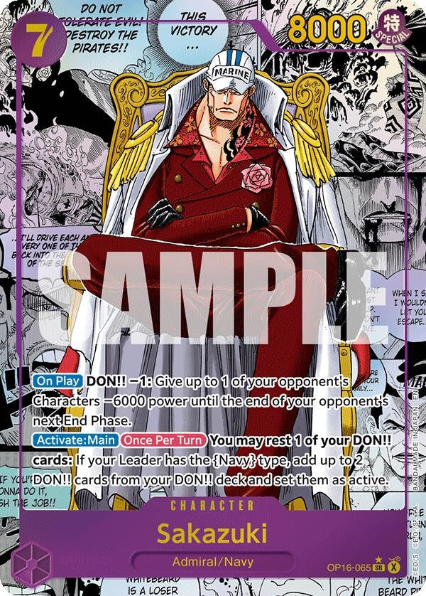 Image for Sakazuki (Manga) (OP16-065) (OP16) - One Piece Card Game