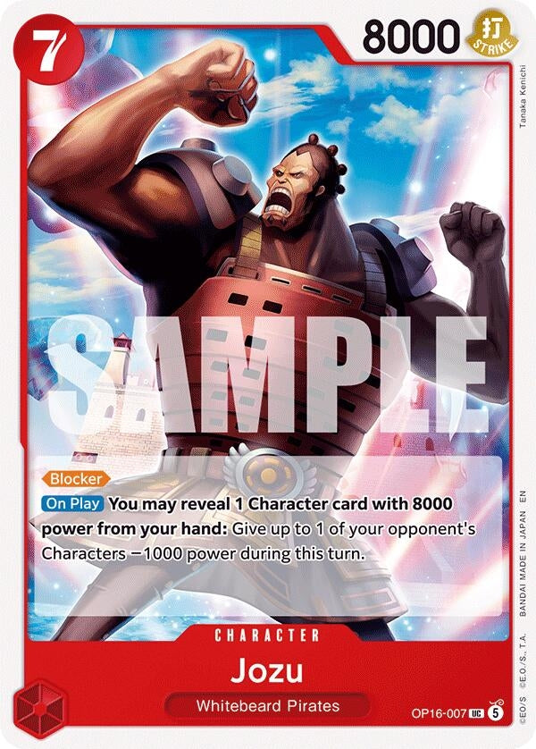 Image for Jozu (OP16-007) (OP16) - One Piece Card Game