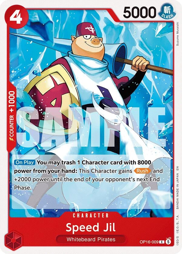 Image for Speed Jil (OP16-009) (OP16) - One Piece Card Game