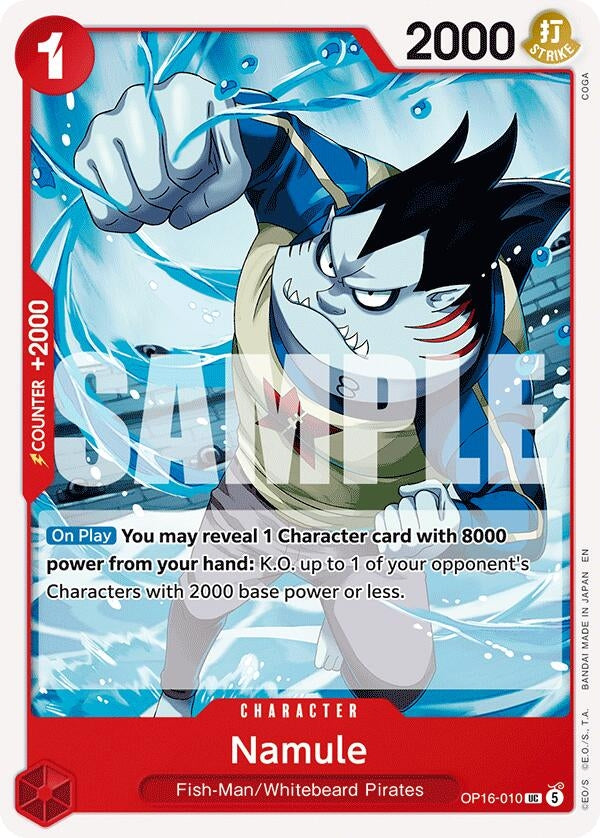 Image for Namule (OP16-010) (OP16) - One Piece Card Game