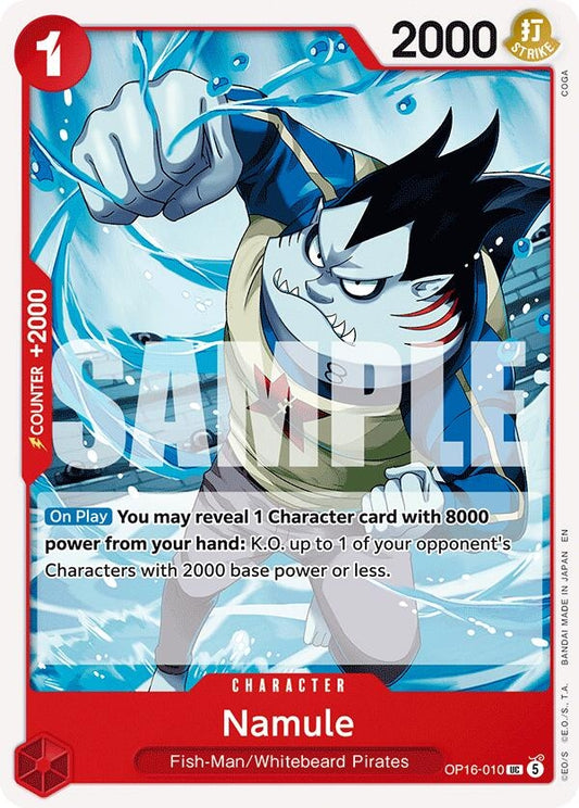 Image for Namule (OP16-010) (OP16) - One Piece Card Game