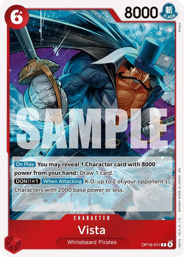 Image for Vista (OP16-011) (OP16) - One Piece Card Game