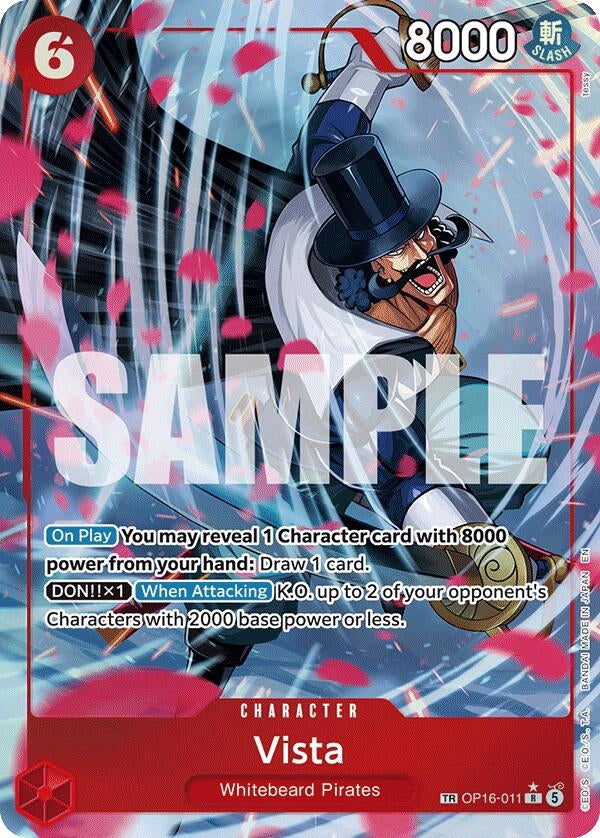 Image for Vista (TR) (OP16-011) (OP16) - One Piece Card Game