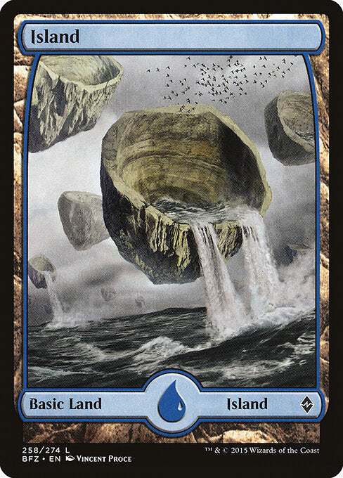 Island - Battle for Zendikar - 258