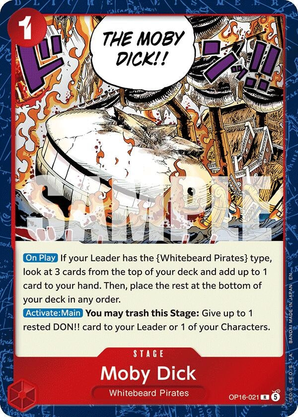 Image for Moby Dick (OP16-021) (OP16) - One Piece Card Game