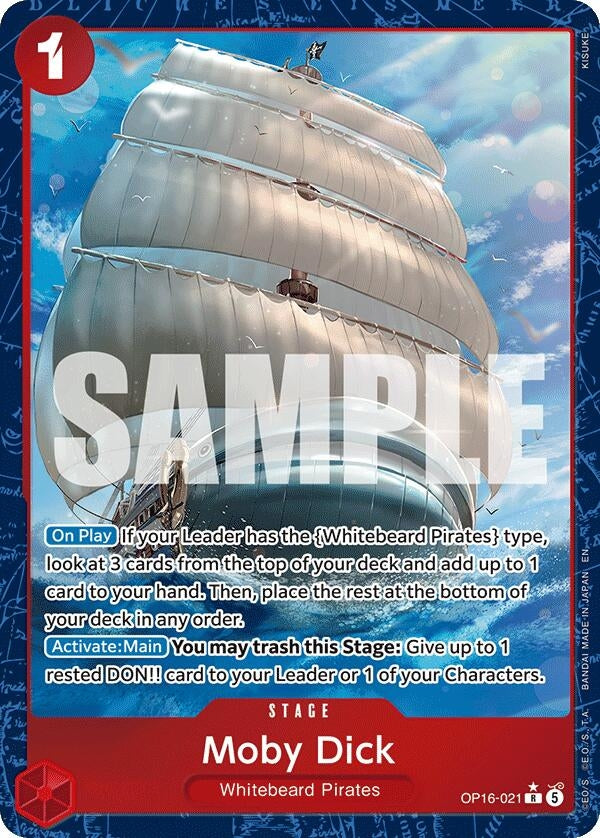 Image for Moby Dick (Alternate Art) (OP16-021) (OP16) - One Piece Card Game