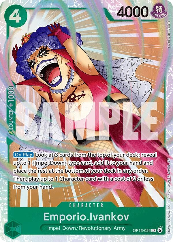 Image for Emporio.Ivankov (026) (OP16-026) (OP16) - One Piece Card Game