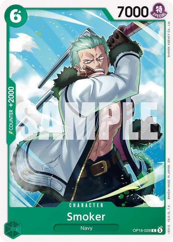Image for Smoker (OP16-028) (OP16) - One Piece Card Game
