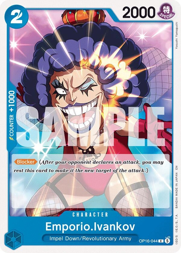 Image for Emporio.Ivankov (044) (OP16-044) (OP16) - One Piece Card Game