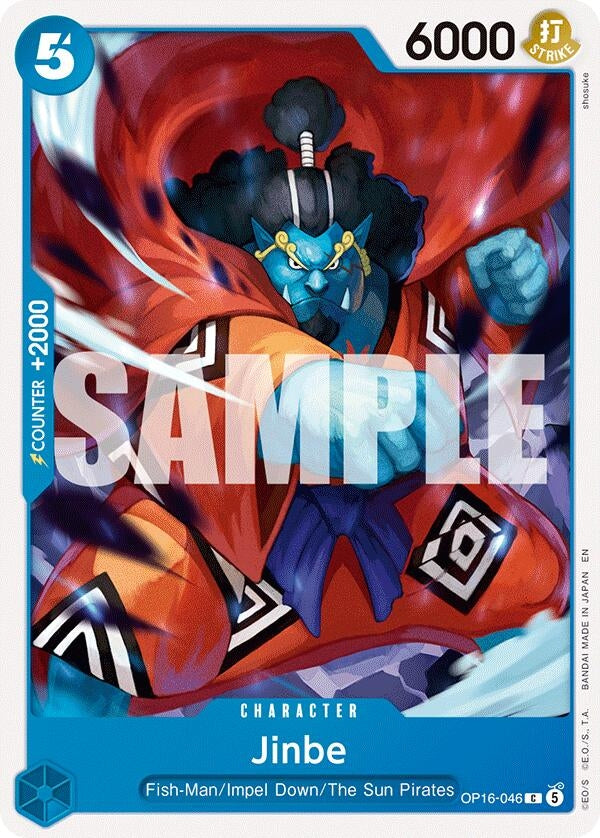 Image for Jinbe (046) (OP16-046) (OP16) - One Piece Card Game