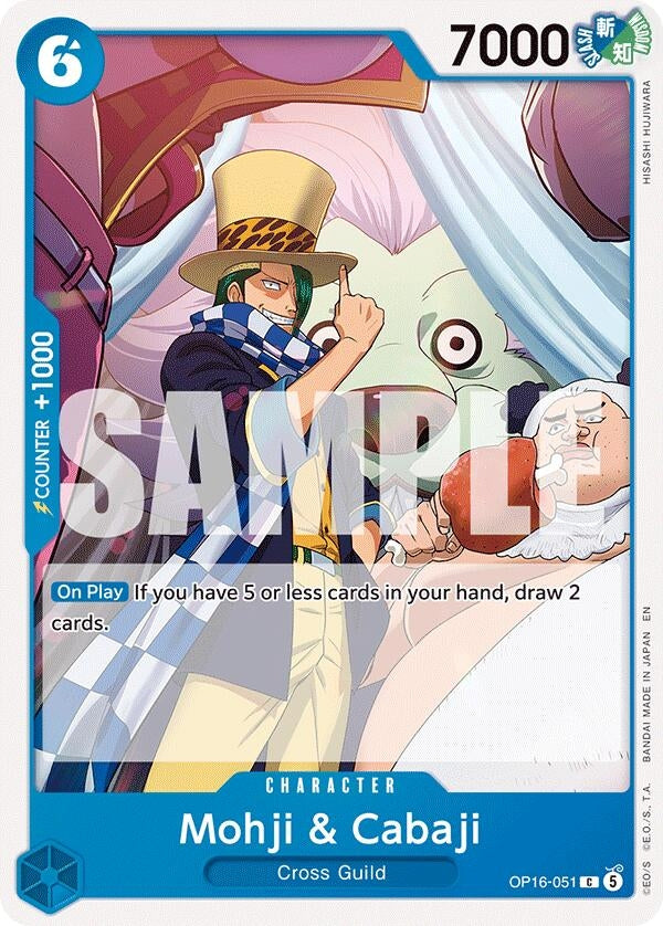 Image for Mohji & Cabaji (OP16-051) (OP16) - One Piece Card Game