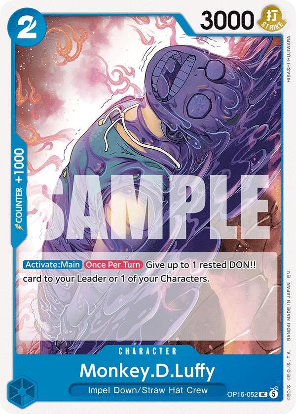 Image for Monkey.D.Luffy (052) (OP16-052) (OP16) - One Piece Card Game