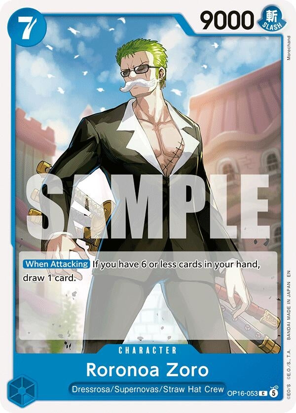 Image for Roronoa Zoro (053) (OP16-053) (OP16) - One Piece Card Game