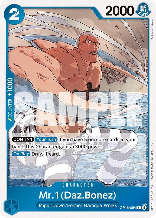 Image for Mr.1(Daz.Bonez) (OP16-054) (OP16) - One Piece Card Game