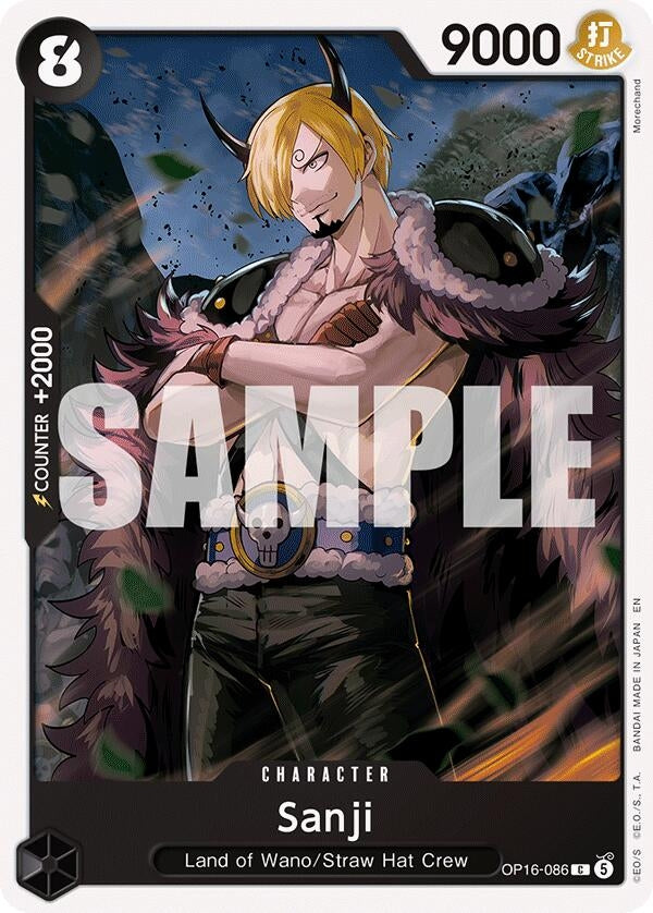 Image for Sanji (OP16-086) (OP16) - One Piece Card Game
