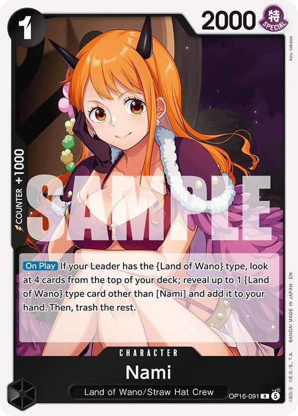 Image for Nami (OP16-091) (OP16) - One Piece Card Game