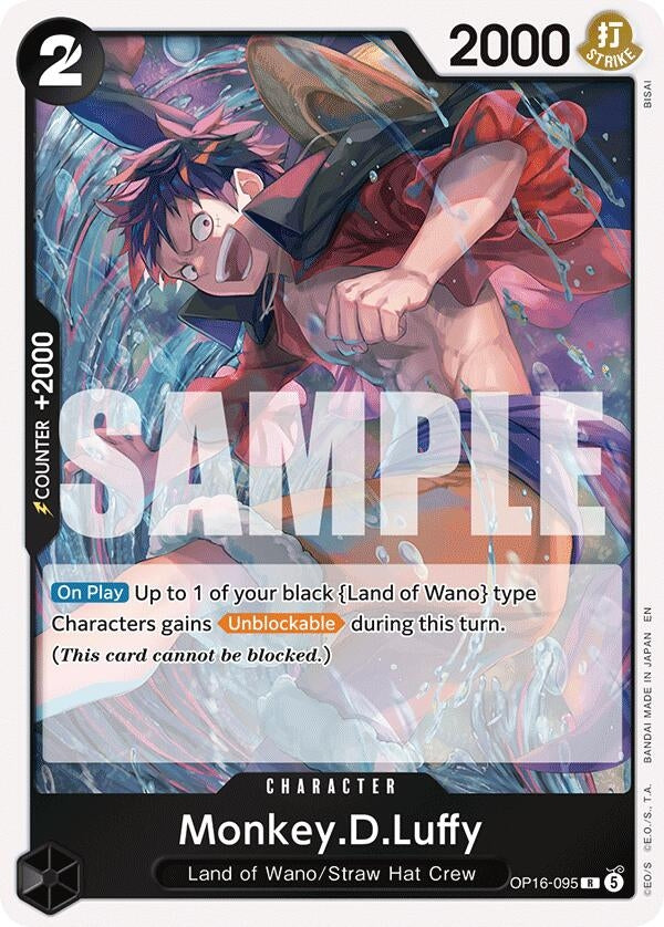Image for Monkey.D.Luffy (095) (OP16-095) (OP16) - One Piece Card Game