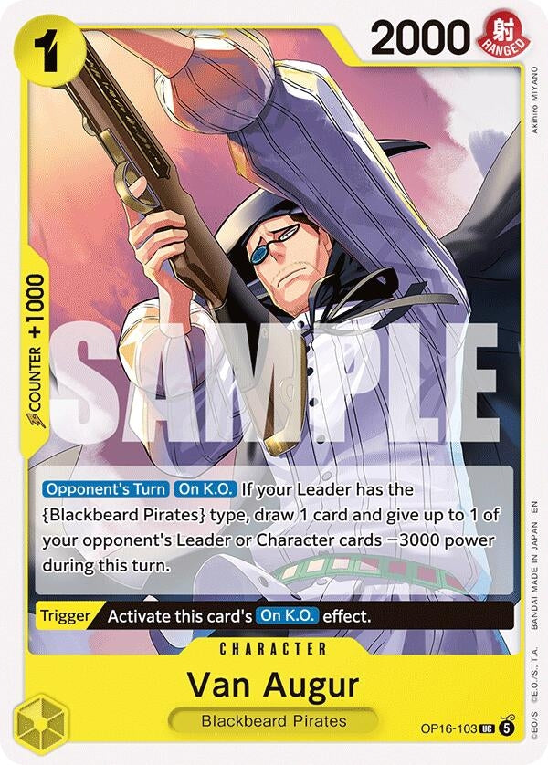 Image for Van Augur (OP16-103) (OP16) - One Piece Card Game