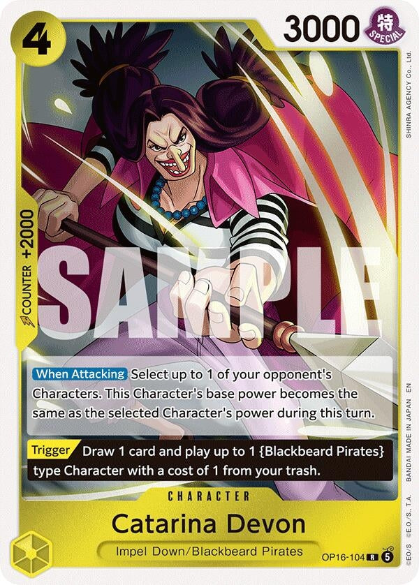 Image for Catarina Devon (OP16-104) (OP16) - One Piece Card Game