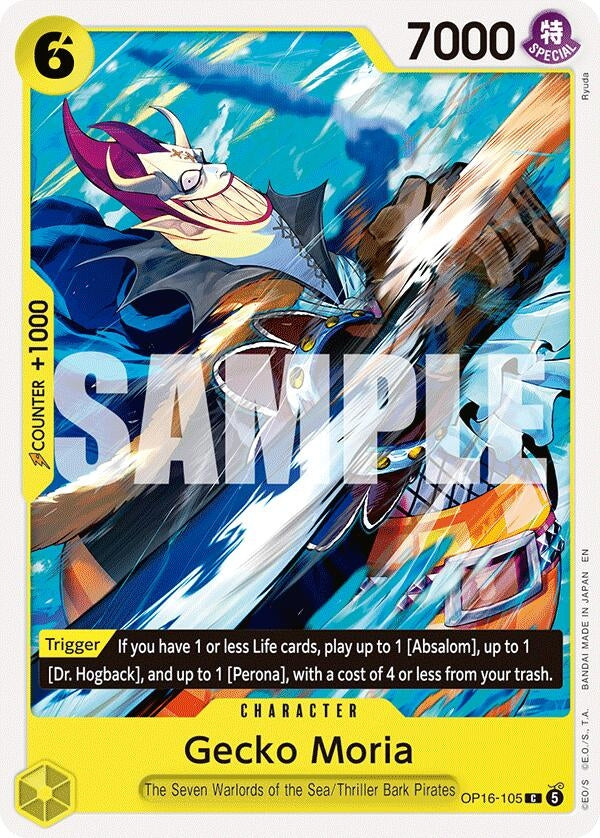 Image for Gecko Moria (OP16-105) (OP16) - One Piece Card Game