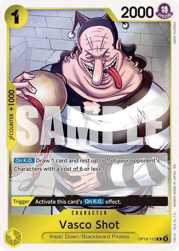 Image for Vasco Shot (OP16-110) (OP16) - One Piece Card Game