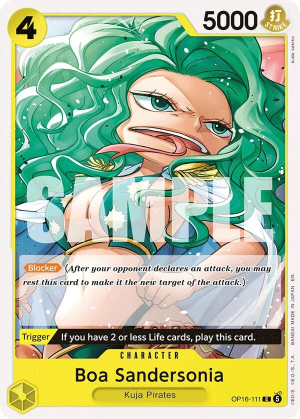 Image for Boa Sandersonia (OP16-111) (OP16) - One Piece Card Game
