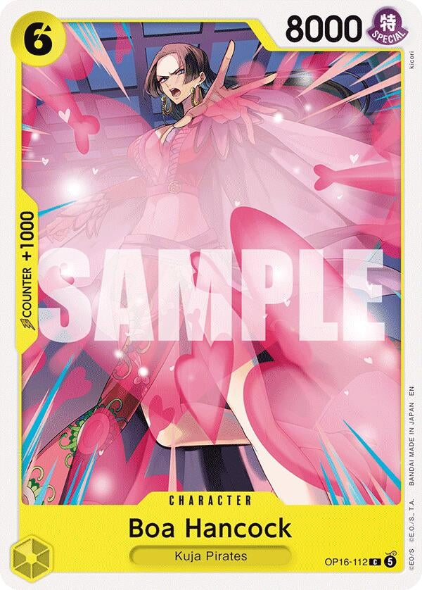 Image for Boa Hancock (112) (OP16-112) (OP16) - One Piece Card Game