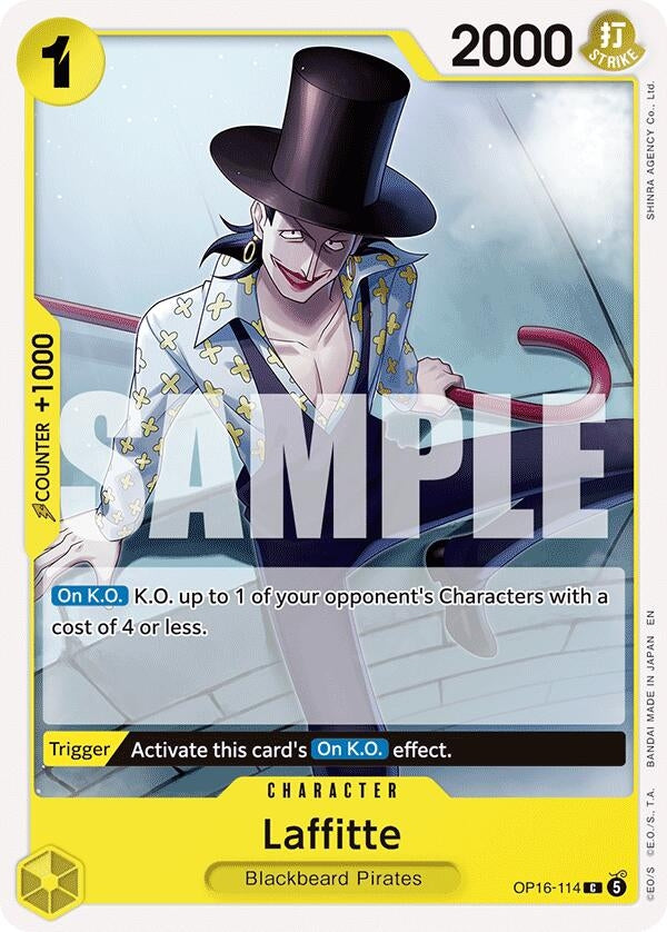 Image for Laffitte (OP16-114) (OP16) - One Piece Card Game