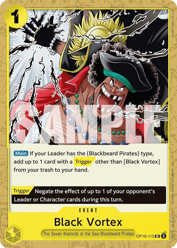 Image for Black Vortex (OP16-115) (OP16) - One Piece Card Game
