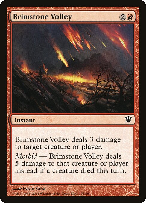 Brimstone Volley - Innistrad - 132