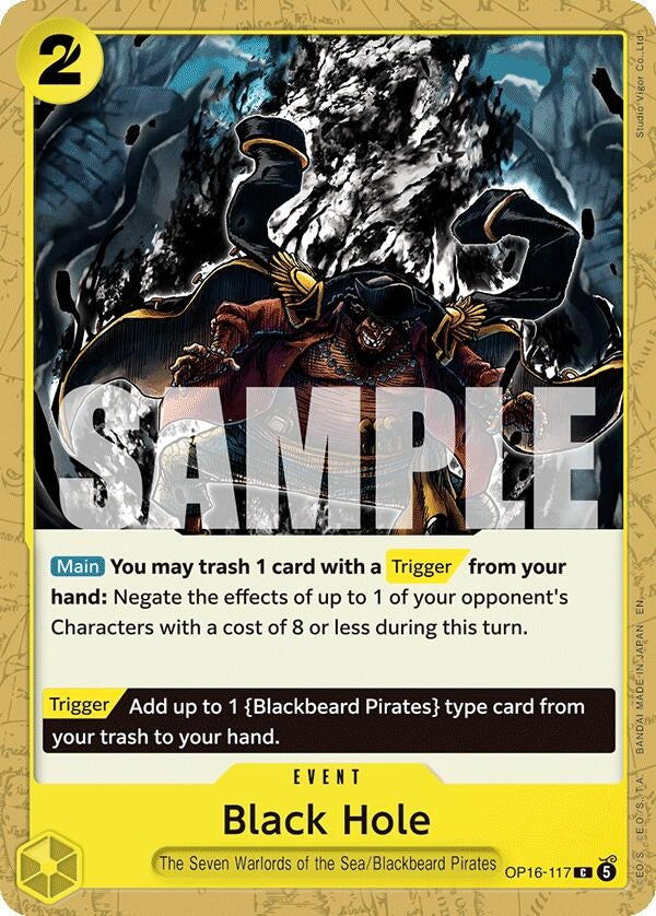 Image for Black Hole (OP16-117) (OP16) - One Piece Card Game