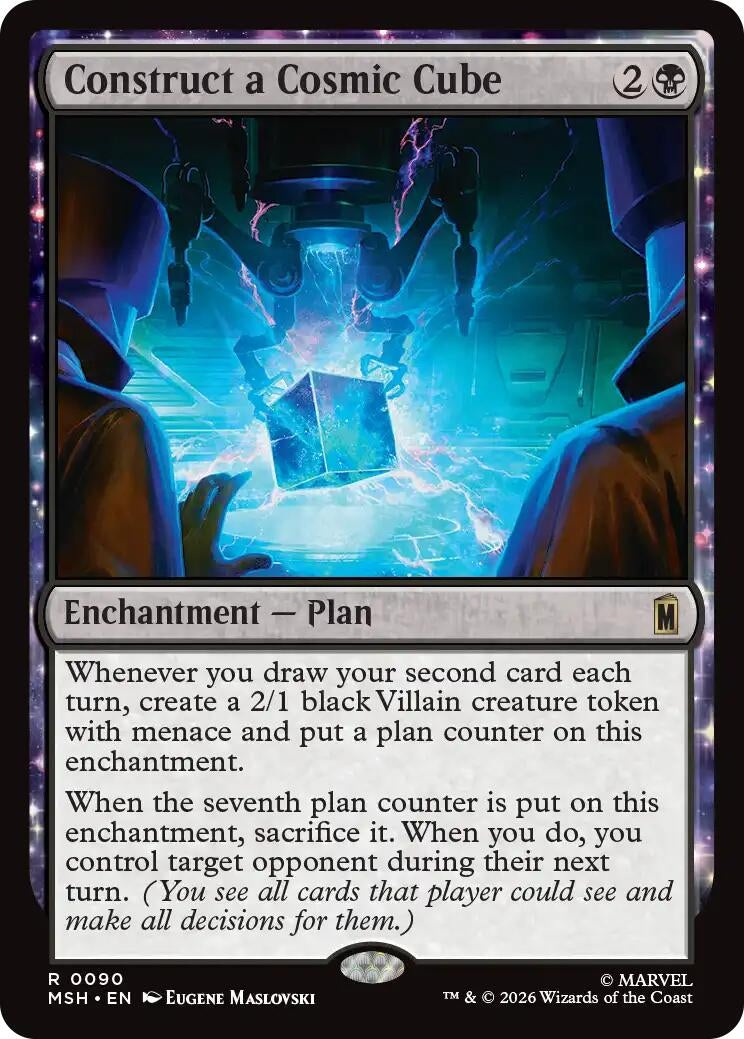 Image for Construct a Cosmic Cube (90) (MSH) - Magic: The Gathering