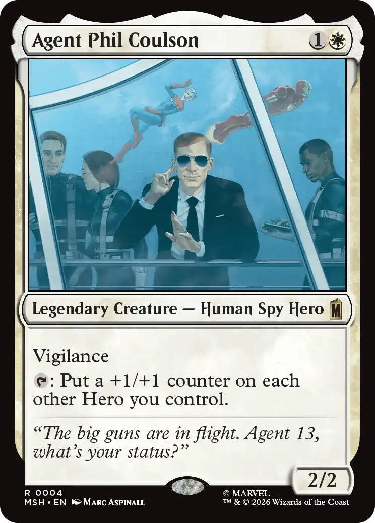 Image for Agent Phil Coulson (4) (MSH) - Magic: The Gathering