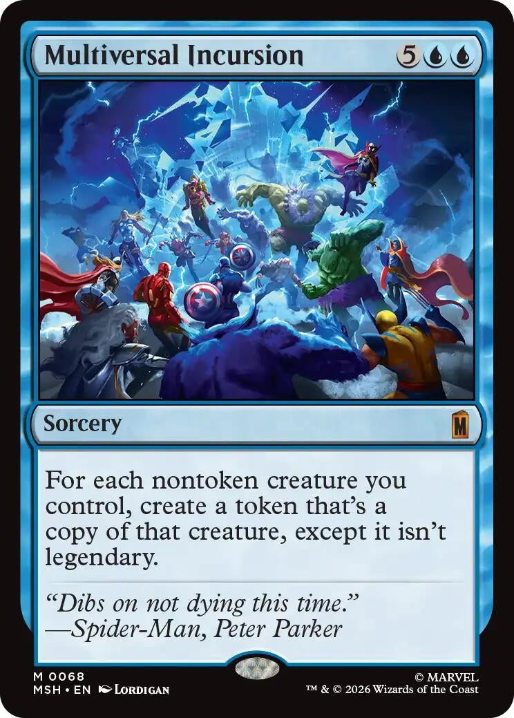 Image for Multiversal Incursion (68) (MSH) - Magic: The Gathering