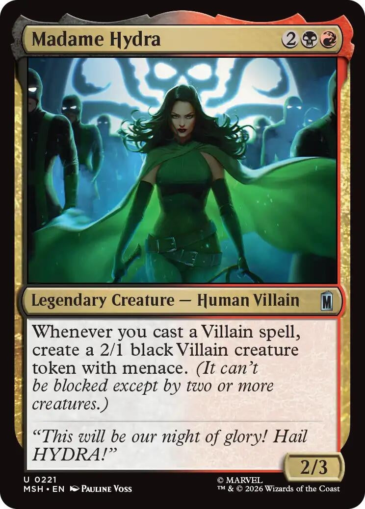 Image for Madame Hydra (221) (MSH) - Magic: The Gathering