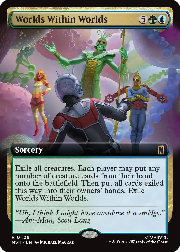Image for Worlds Within Worlds (Extended Art) (426) (MSH) - Magic: The Gathering