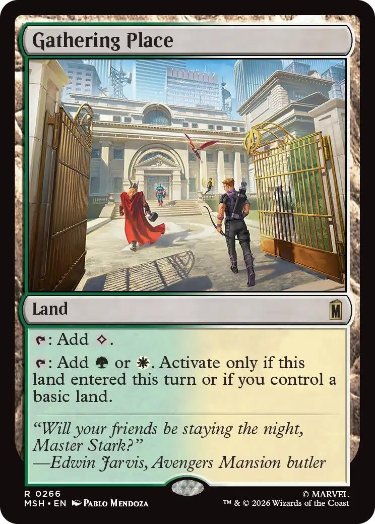 Image for Gathering Place (266) (MSH) - Magic: The Gathering