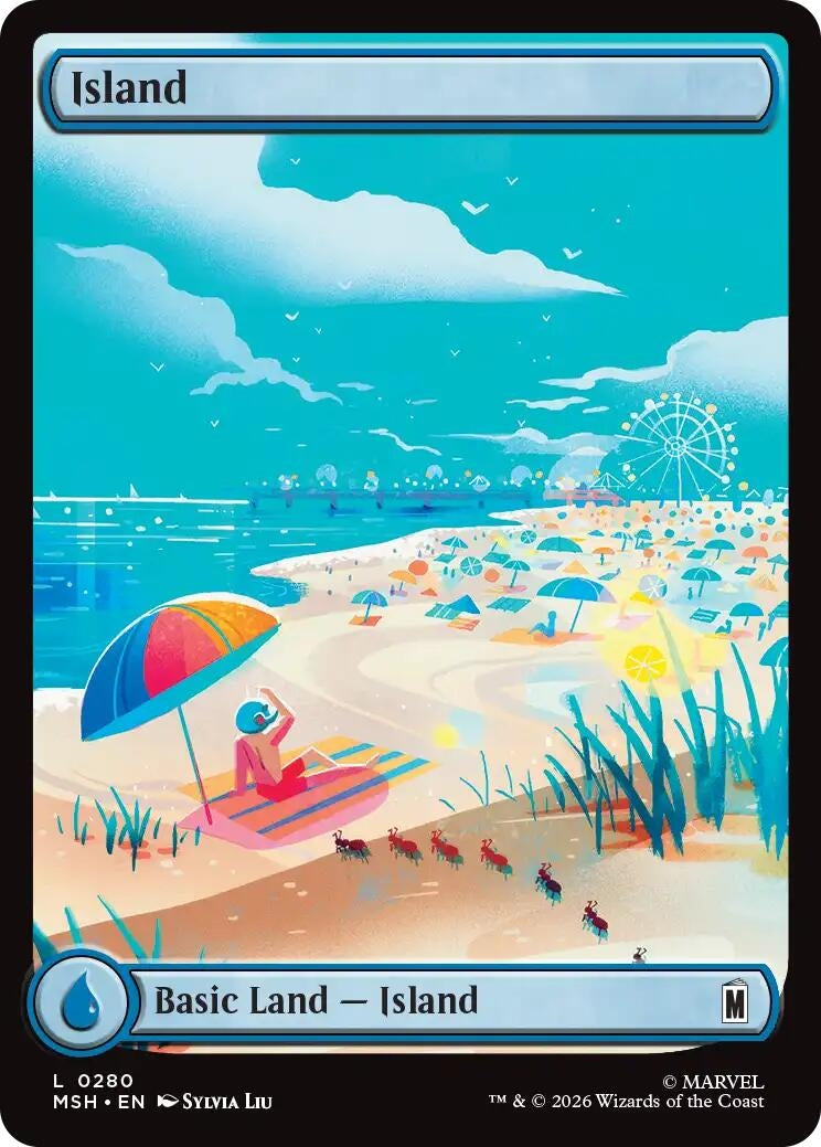 Image for Island (0280) (280) (MSH) - Magic: The Gathering