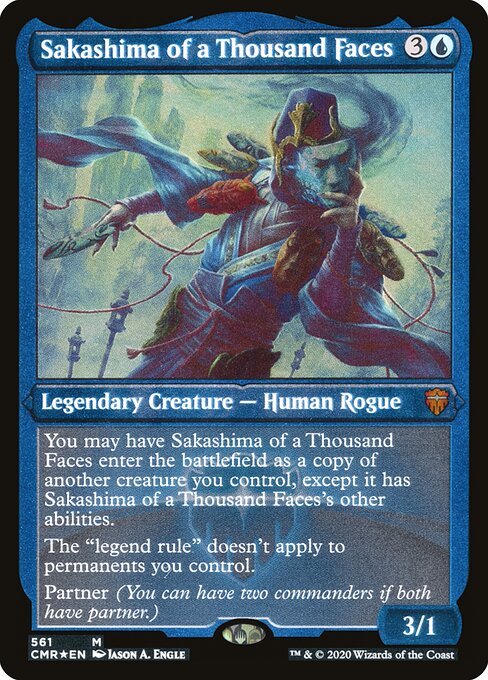 Sakashima of a Thousand Faces - Commander Legends - 561