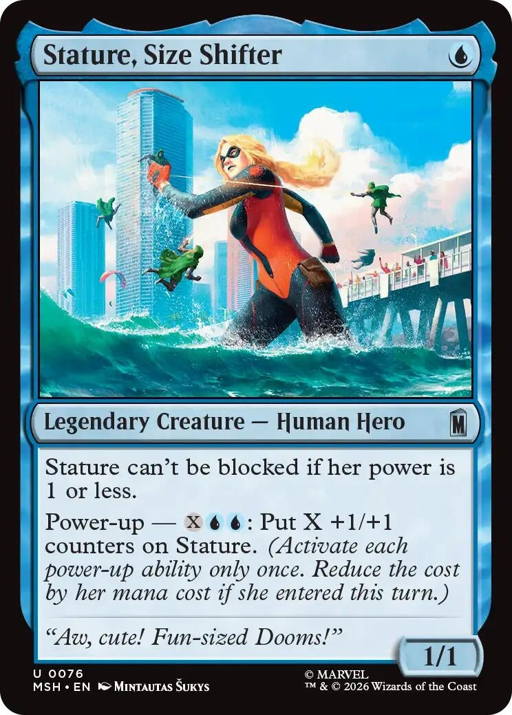 Image for Stature, Size Shifter (76) (MSH) - Magic: The Gathering