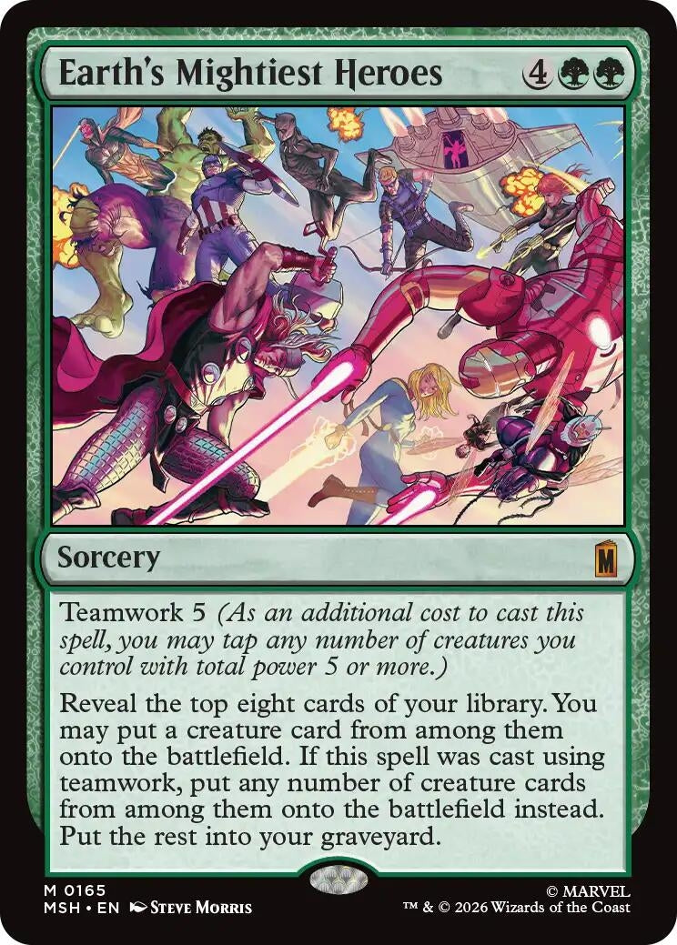 Image for Earth's Mightiest Heroes (165) (MSH) - Magic: The Gathering