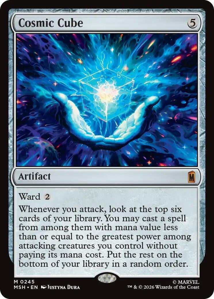 Image for Cosmic Cube (245) (MSH) - Magic: The Gathering