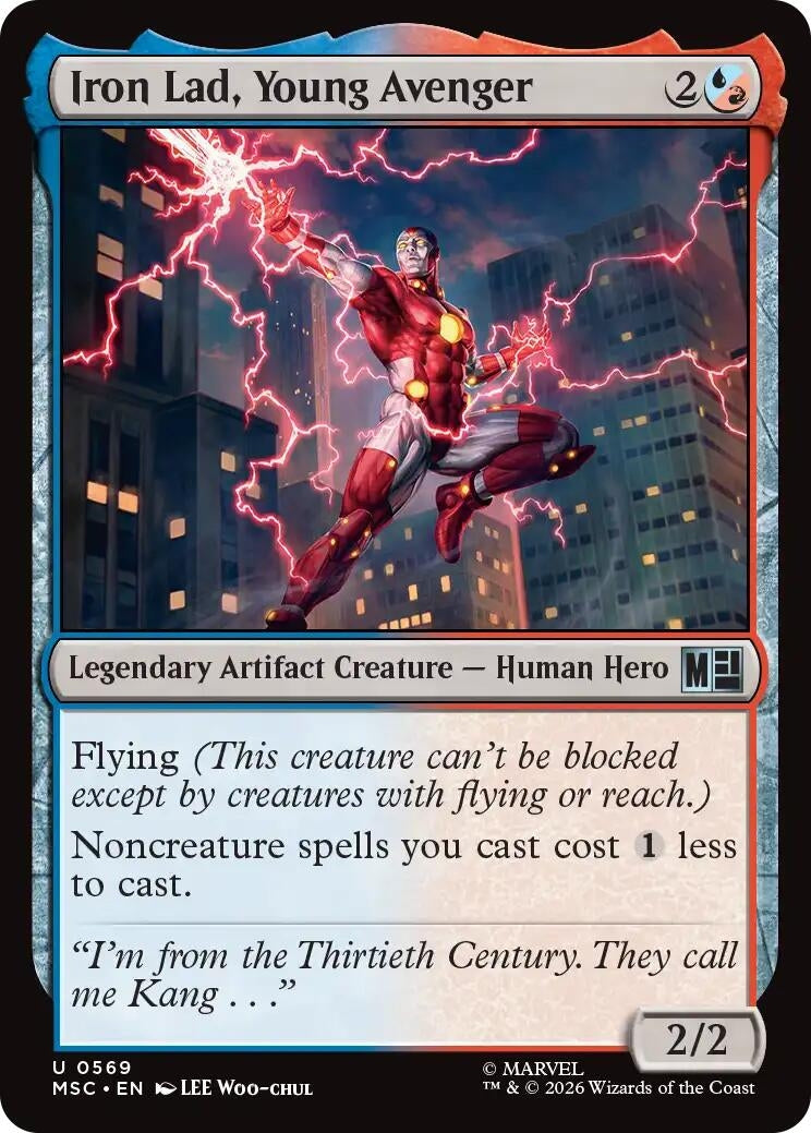Image for Iron Lad, Young Avenger (569) (MSC) - Magic: The Gathering