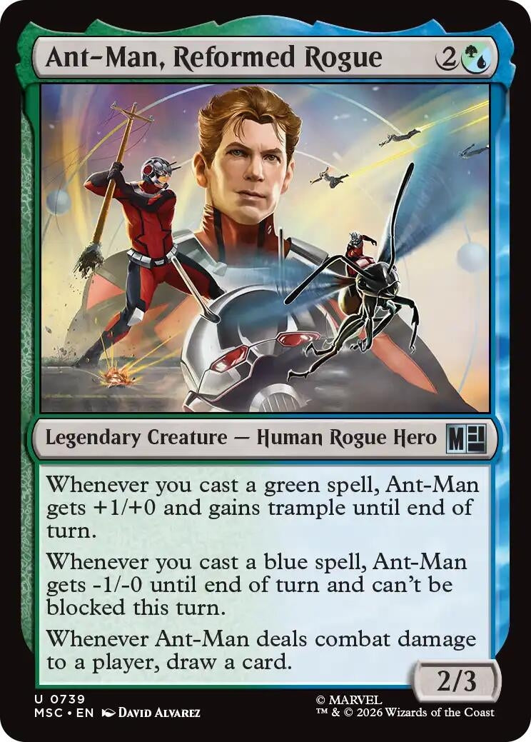 Image for Ant-Man, Reformed Rogue (739) (MSC) - Magic: The Gathering